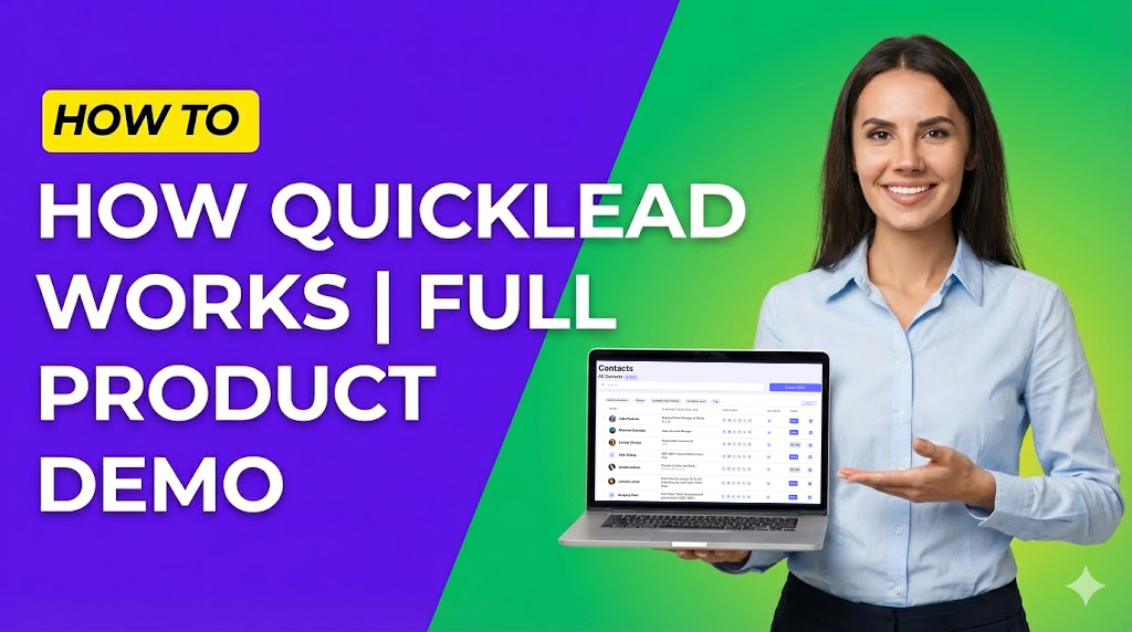 How Quicklead Works | Full Product Demo